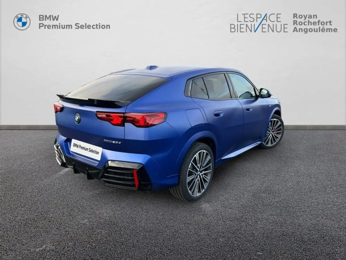 BMW X2 xDrive20dA 163ch M Sport DKG7 Bleu - 2