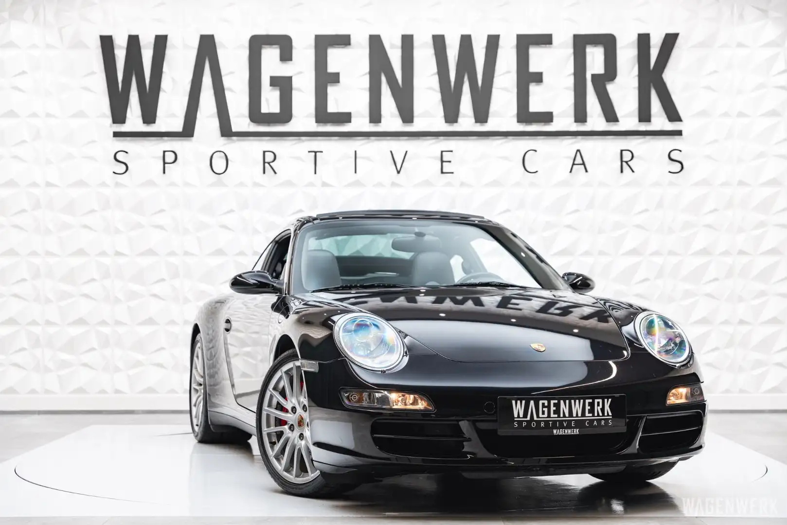 Porsche 997 Targa 4S BOSE SPORT-RAD SPORT-CHRONO SERVICE-NEU Negro - 1