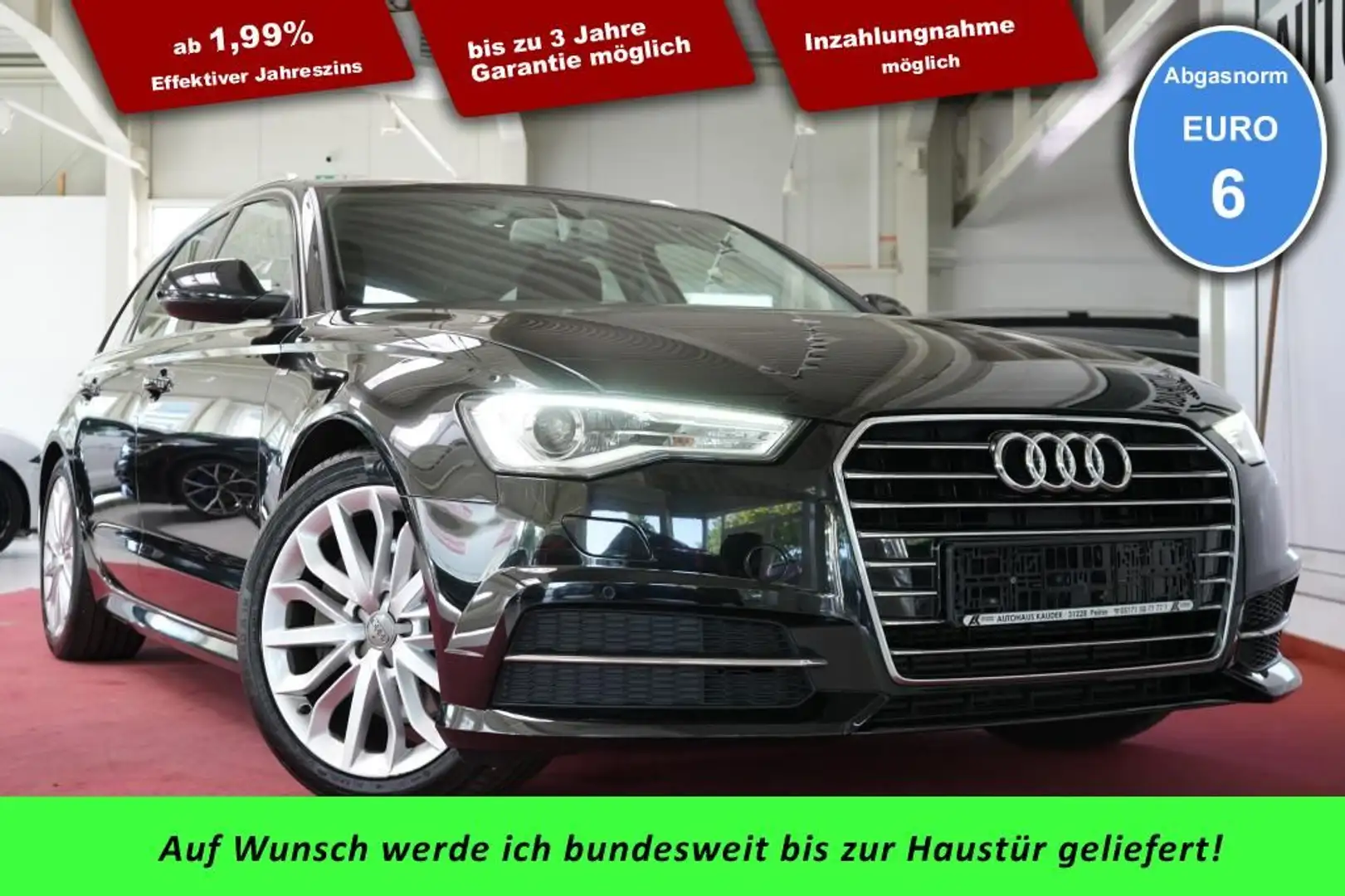 Audi A6 Avant 2.0 TFSI S-Line *LED*Navi*Klima* Noir - 1