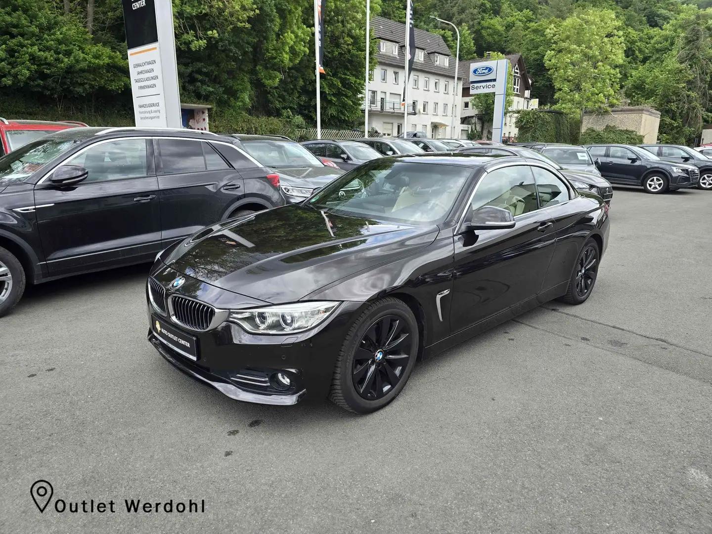 BMW 420 d Luxury*NAVI*SITZHEIZUNG*BI-XENON*GARANTIE* Marrón - 1