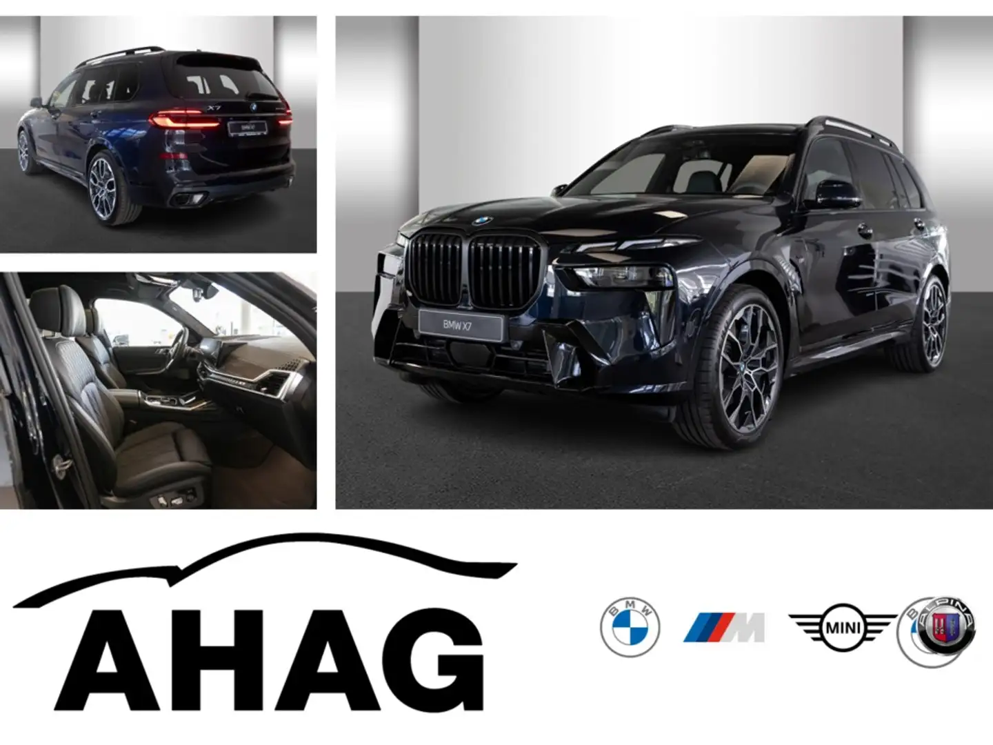 BMW X7 xDrive40d M Sportpaket Sport Aut. Standhzg. Schwarz - 1