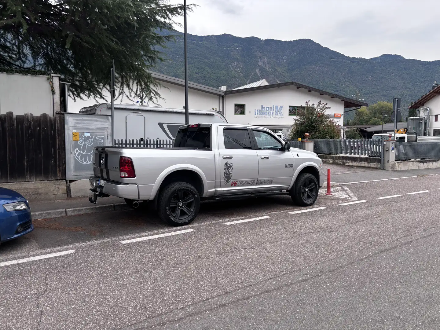 RAM 1500 Big Horn SLT Crew Cab 3.6 V6 Pentastar 4x4 Argento - 2