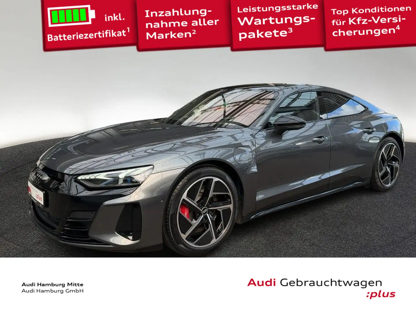 Audi e-tron GT 350 kW Gris - 1