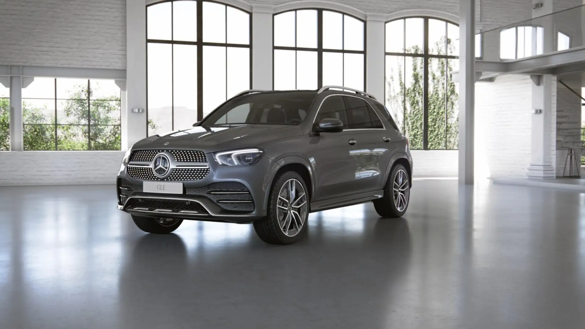 Mercedes-Benz GLE 580 4M AMG+Sitzklima+Massage+Pano+HUD+AHK Gris - 1
