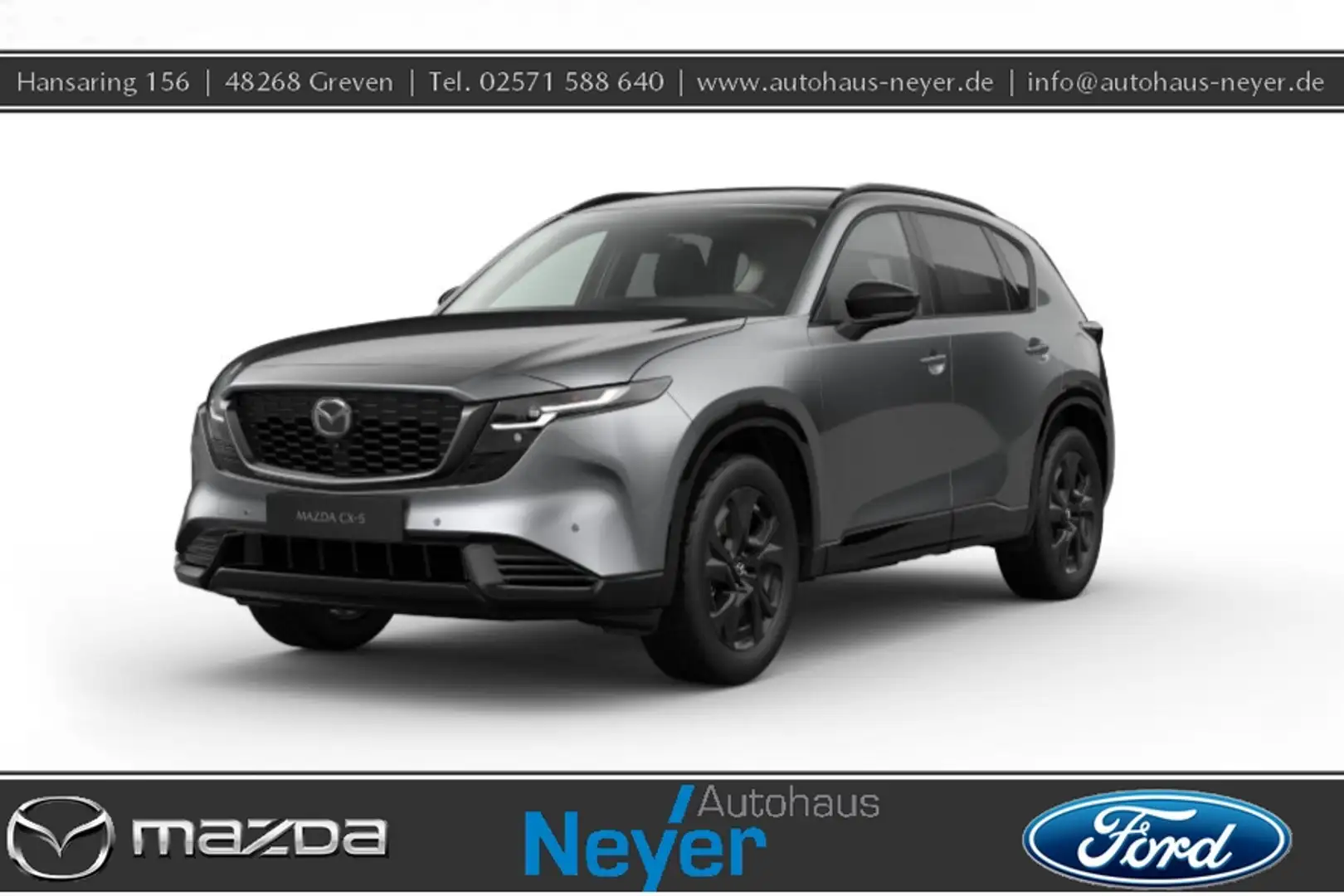 Mazda CX-5 2.5L e-SKYACTIV G 141ps Homura *Panorama* Grau - 1
