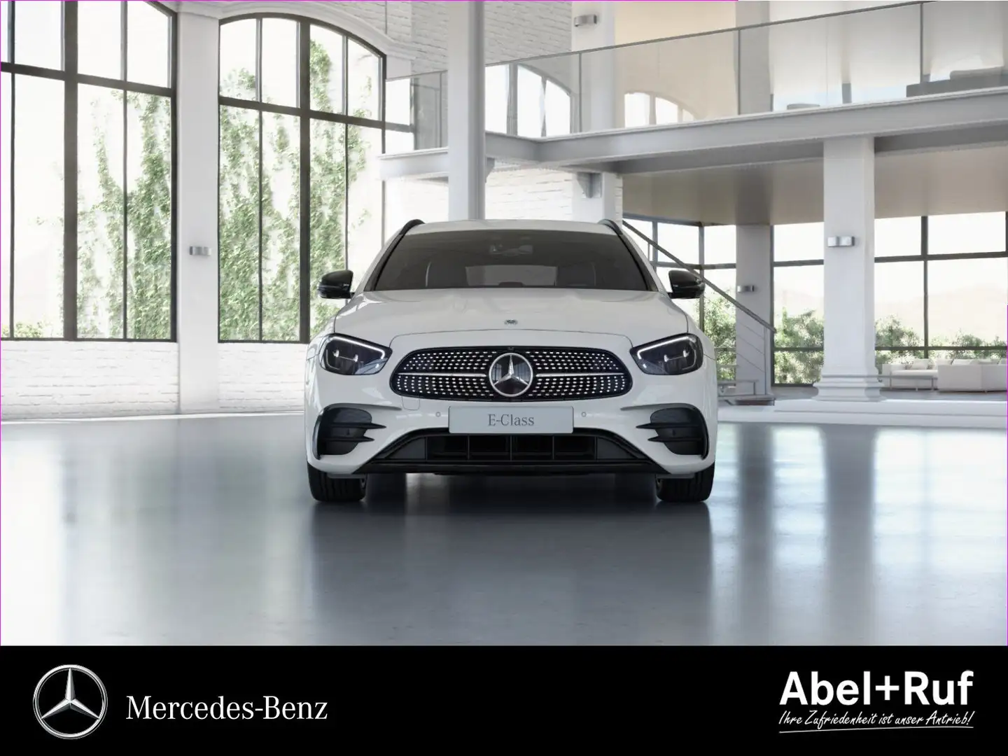 Mercedes-Benz E 300 de 4M T AMG+NIGHT+DISTRONIC+Burmes+AHK+360 Weiß - 2