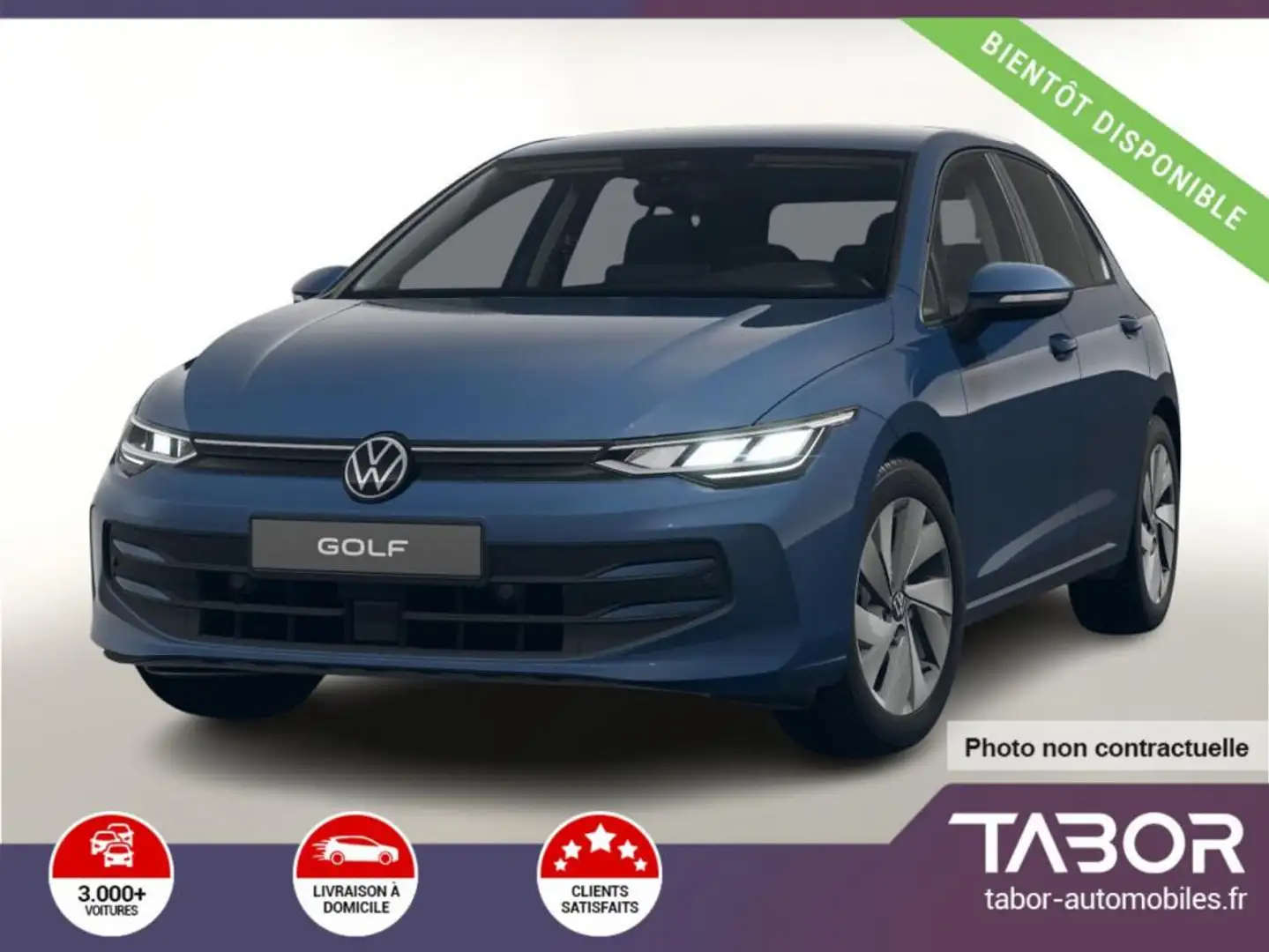 Volkswagen Golf 8 2.0 TDI 150 DSG Keyl ParkAs Bleu - 1
