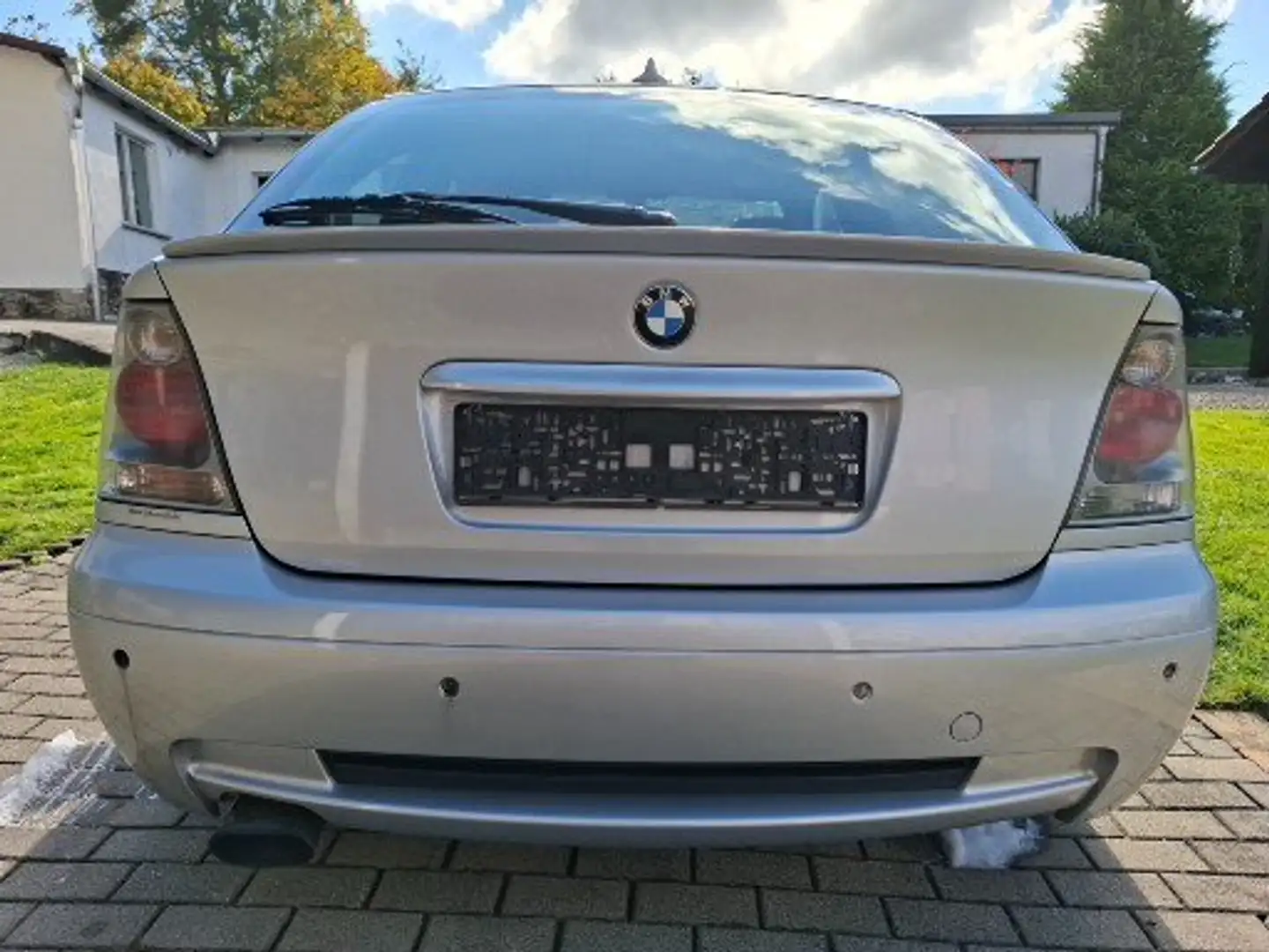 BMW 320 3er 320td compact Argent - 2