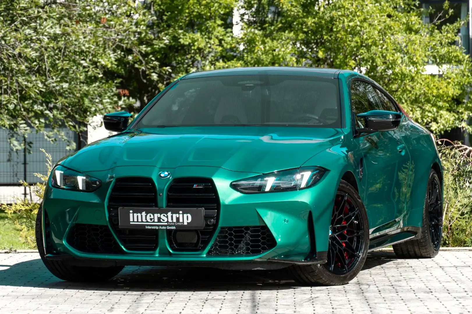 BMW M4 Competition M XDRIVE.DR.ASS.PRO.H/K.LED.360° Grün - 1