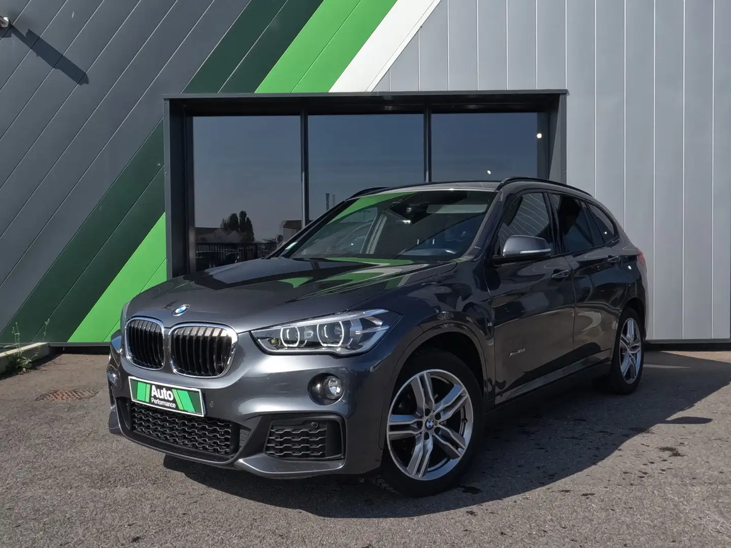 BMW X1 xDrive 18d 150 ch BVA8 M Sport Gris - 1