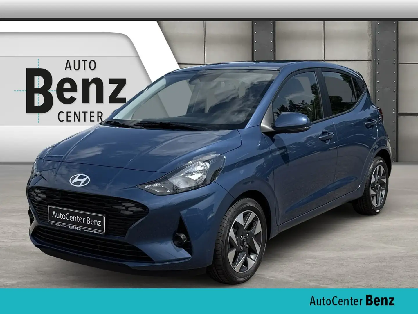 Hyundai i10 1.2 TREND AMT *NAVI*SITZHEIZUNG*R-KAMERA* Klima Bleu - 1