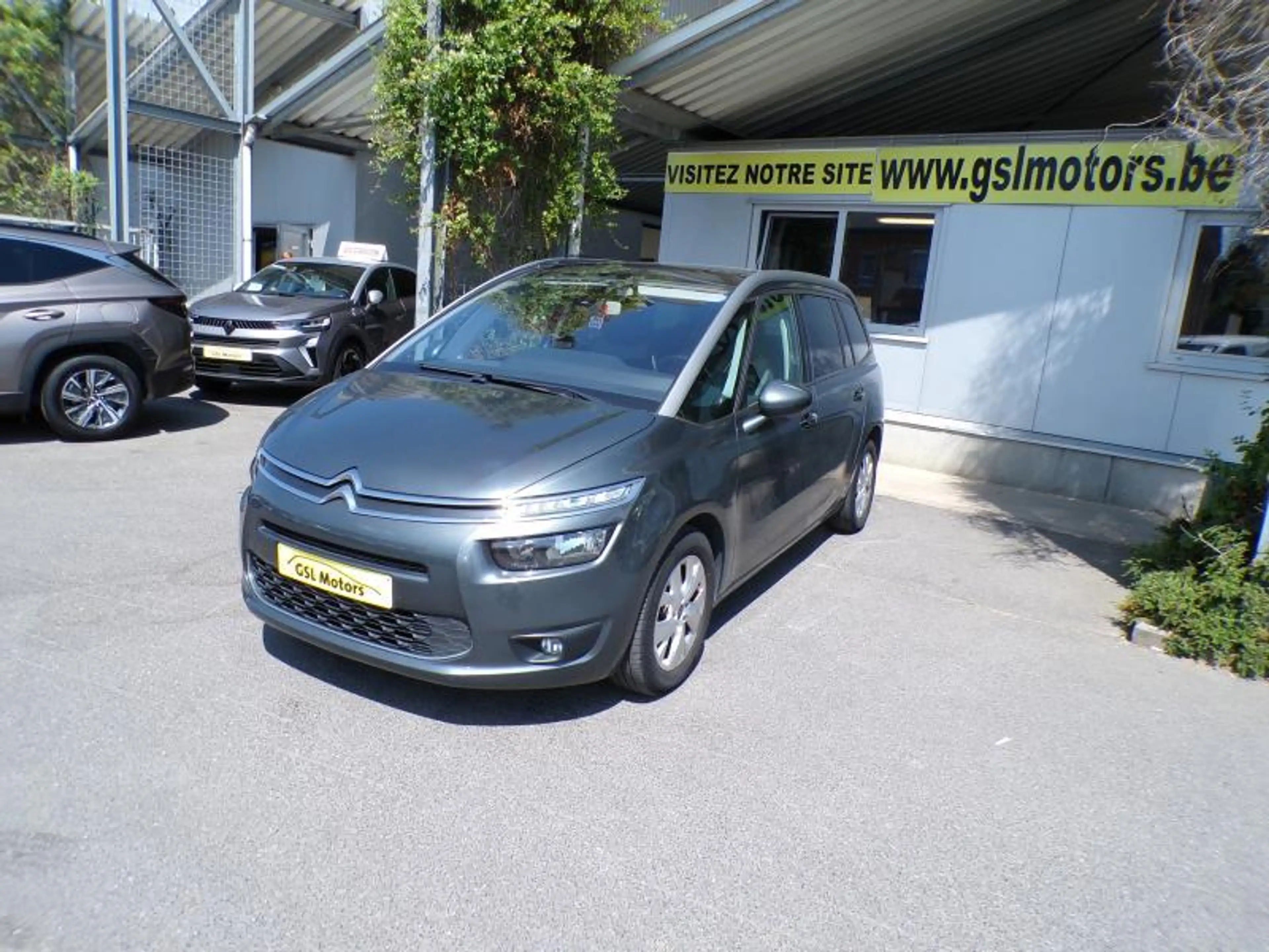 Citroen Grand C4 Picasso 1.6HDi 115cv 7pl Automatique gris 11/15 Airco GPS