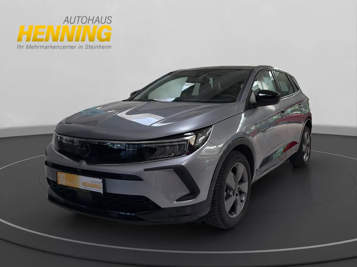 Opel Grandland GS Line (130 PS) AHK + NAVI + SHZ Gris - 1