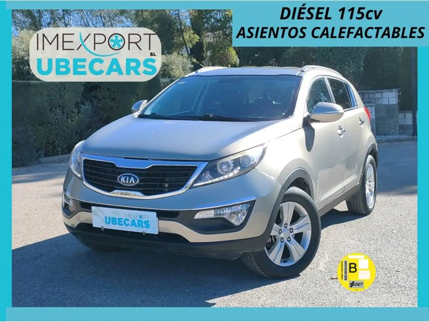 Kia Sportage 1.7 CRDI VGT Drive 4x2 Gris - 1