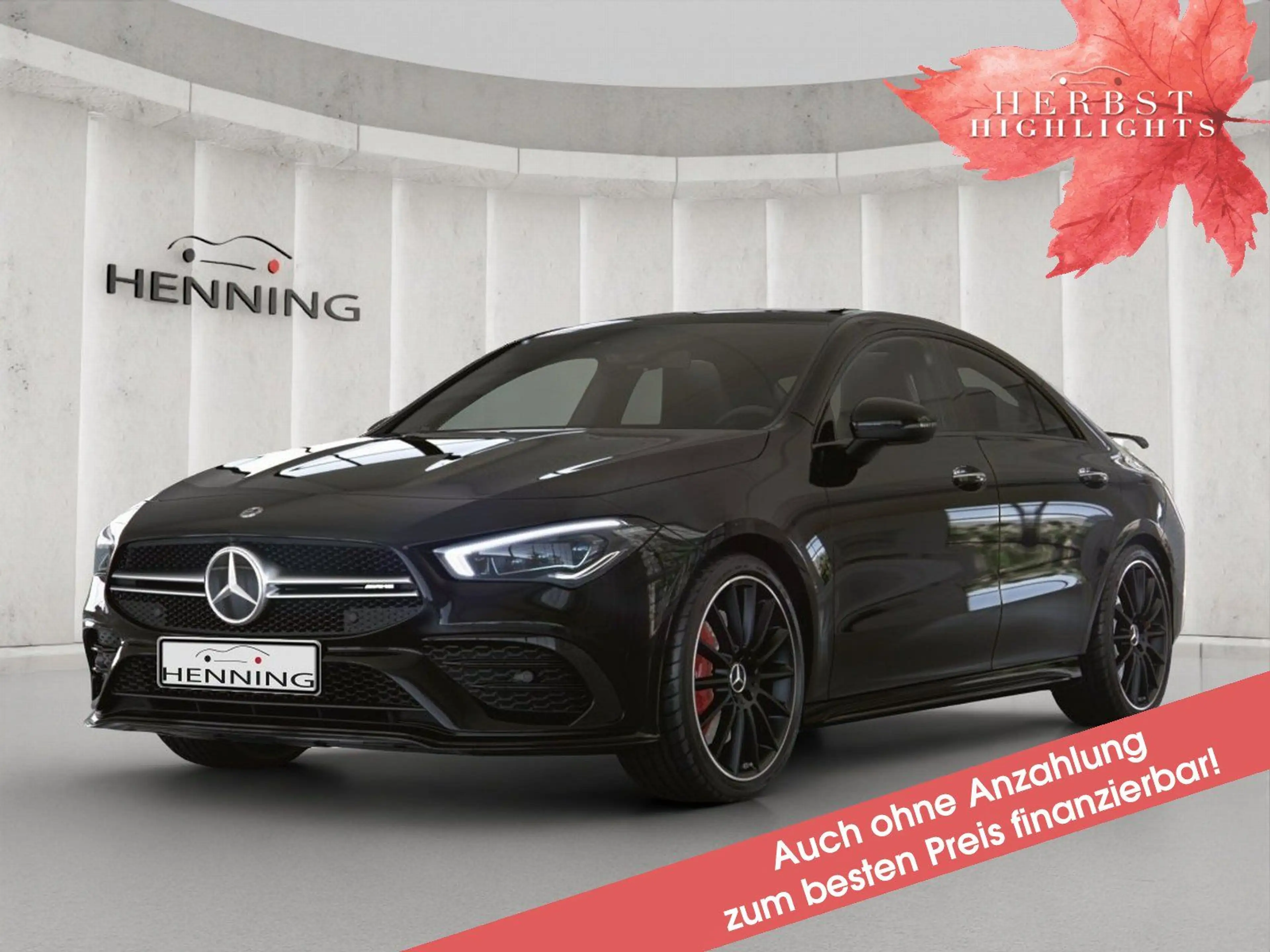 Mercedes-Benz CLA 35 AMG CLA 35 4M AMG Aerodynamik Pano Burmester Head-up