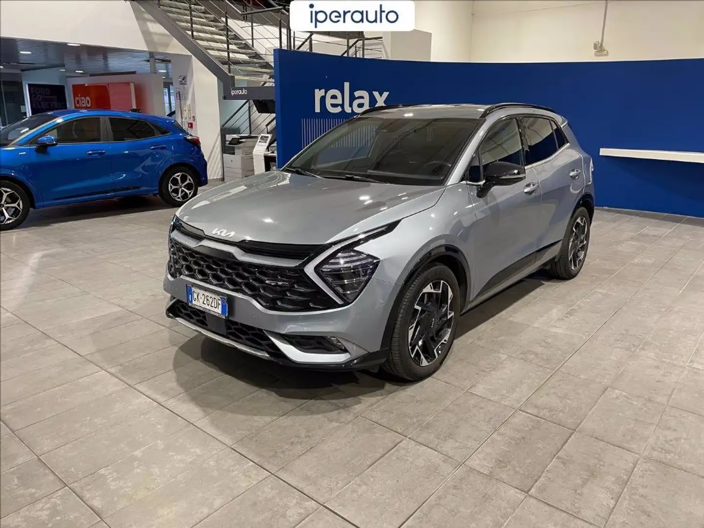 Kia Sportage 1.6 crdi mhev gt-line awd dct Grijs - 1