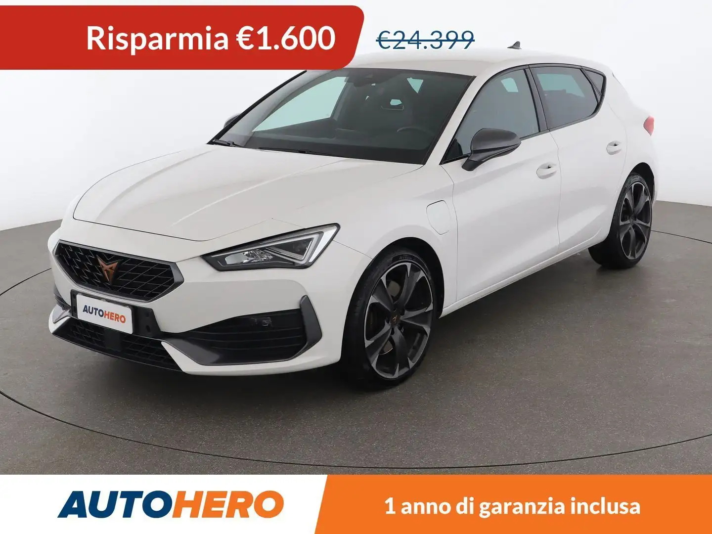 SEAT Leon 1.4 e-HYBRID DSG PHEV Bianco - 1