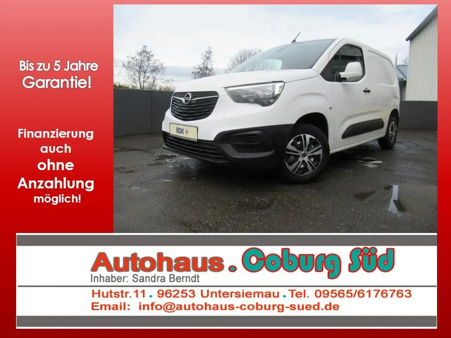 Opel Combo E Cargo Edition KLIMA TEMPOMAT PDC RADIO Weiß - 1