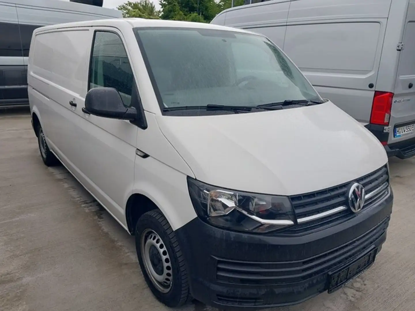 Volkswagen T6 Transporter Kasten Lang LR Klima 2 Schiebetüren Weiß - 2