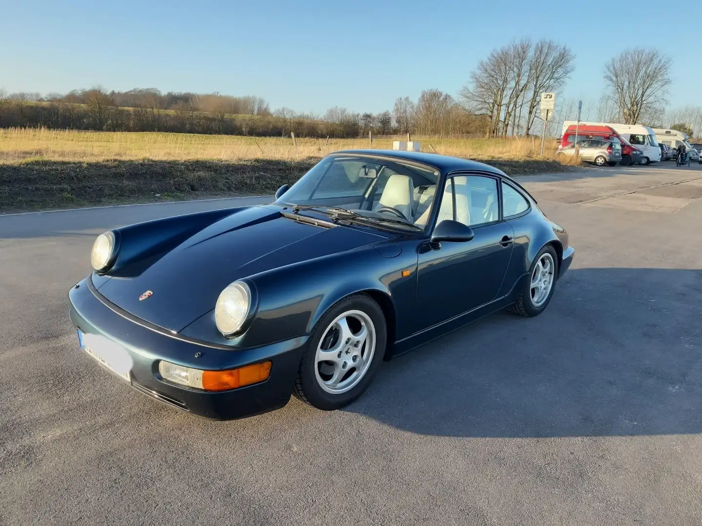 Porsche 964 911 Carrera 2, Matching Nrs, H-Kennzeichen Zöld - 2