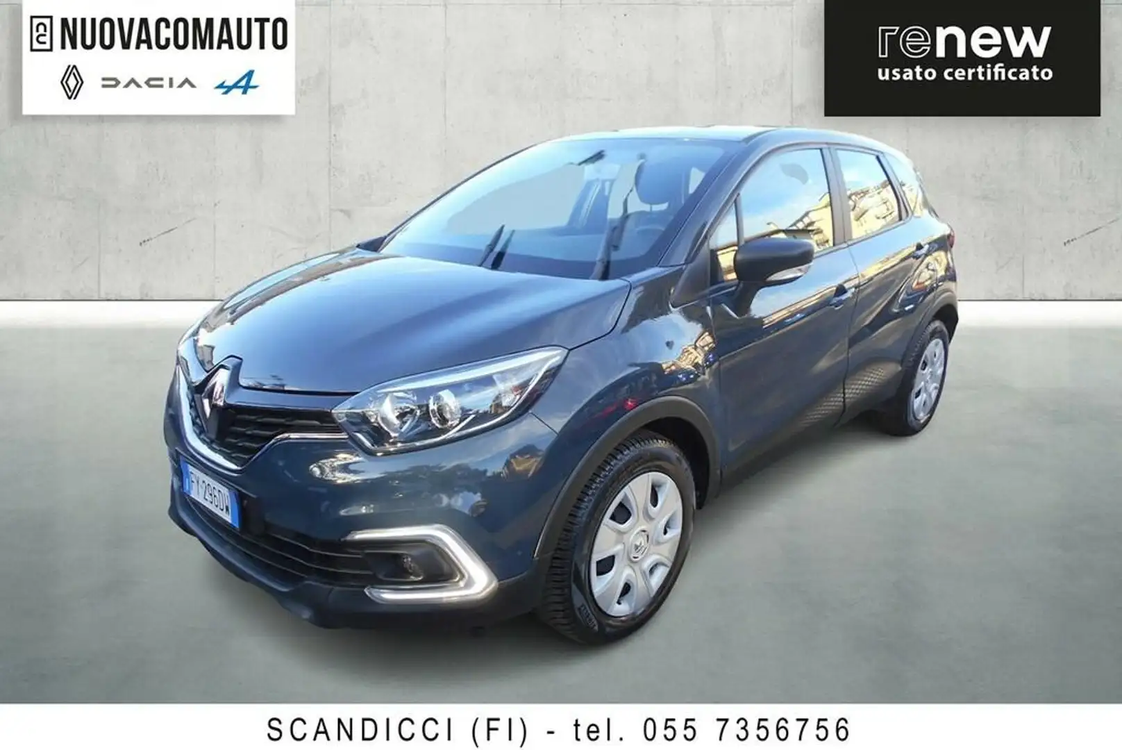 Renault Captur 0.9 tce Life 90cv my18 Blau - 1