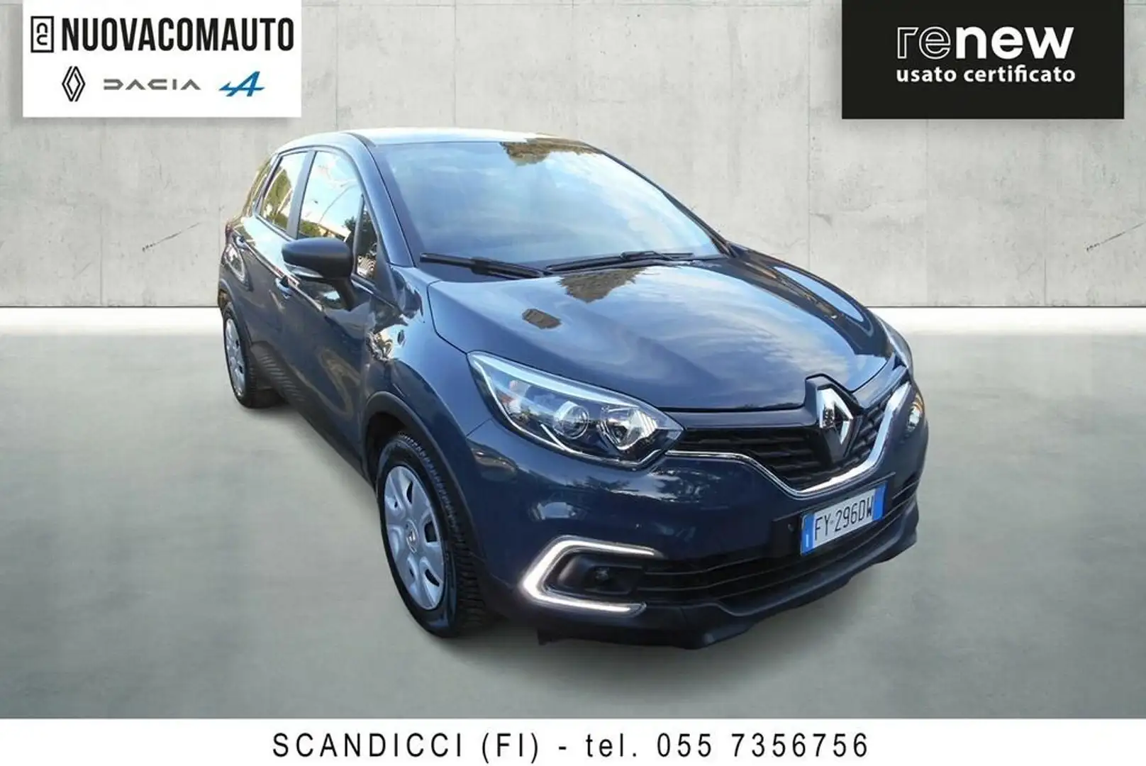 Renault Captur 0.9 tce Life 90cv my18 Blau - 2