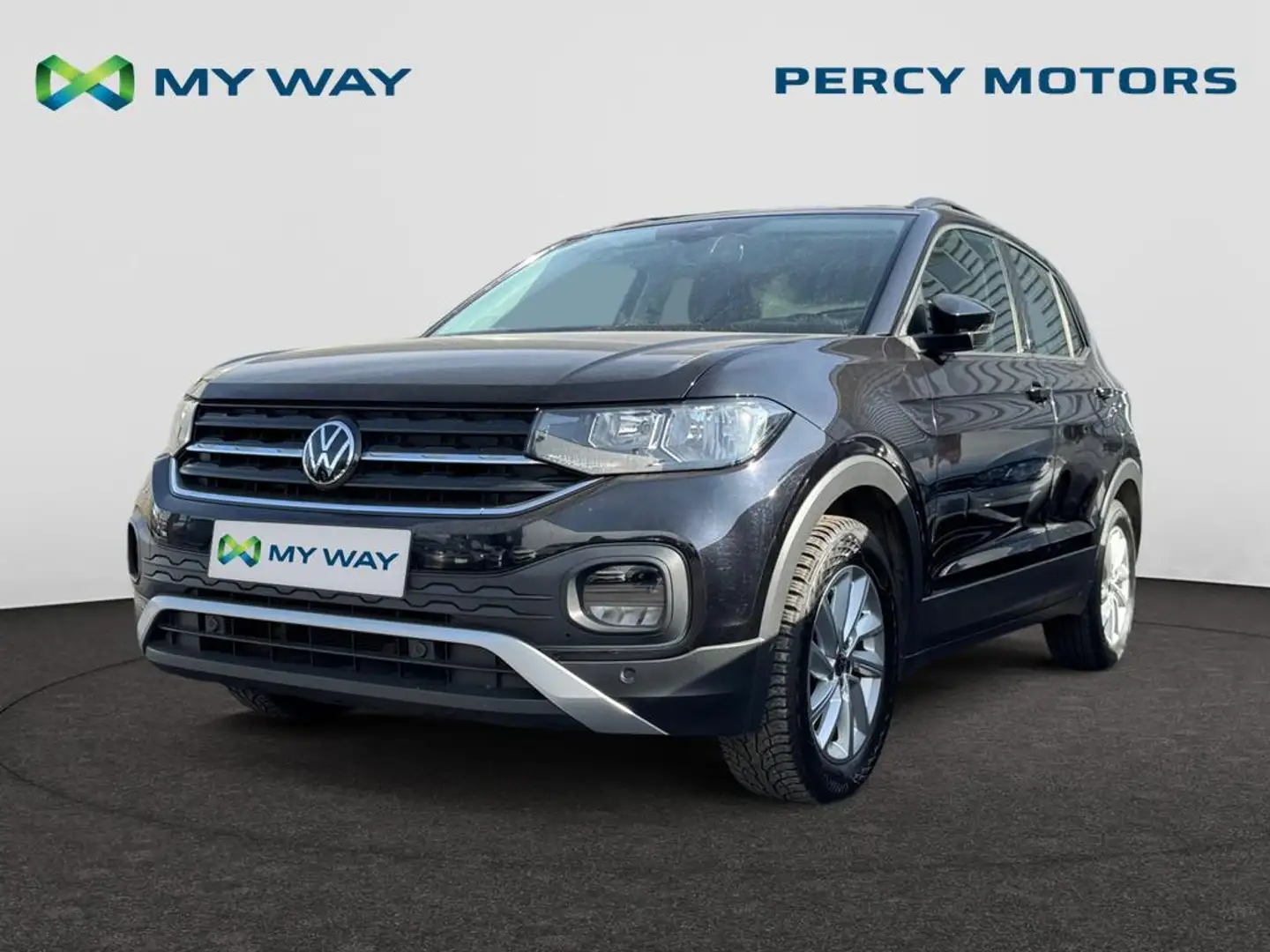 Volkswagen T-Cross T-Cross Life 1.0 TSI 70 kW (95 ch) 5 vitesses Gris - 1