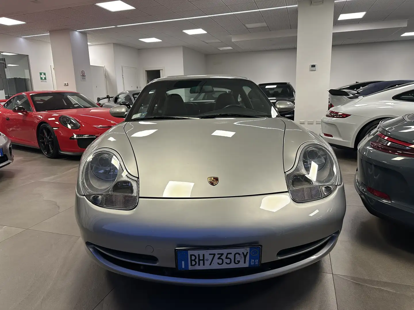 Porsche 996 911 Carrera 4 Coupe ASI TETTO SCARICHI Argento - 2