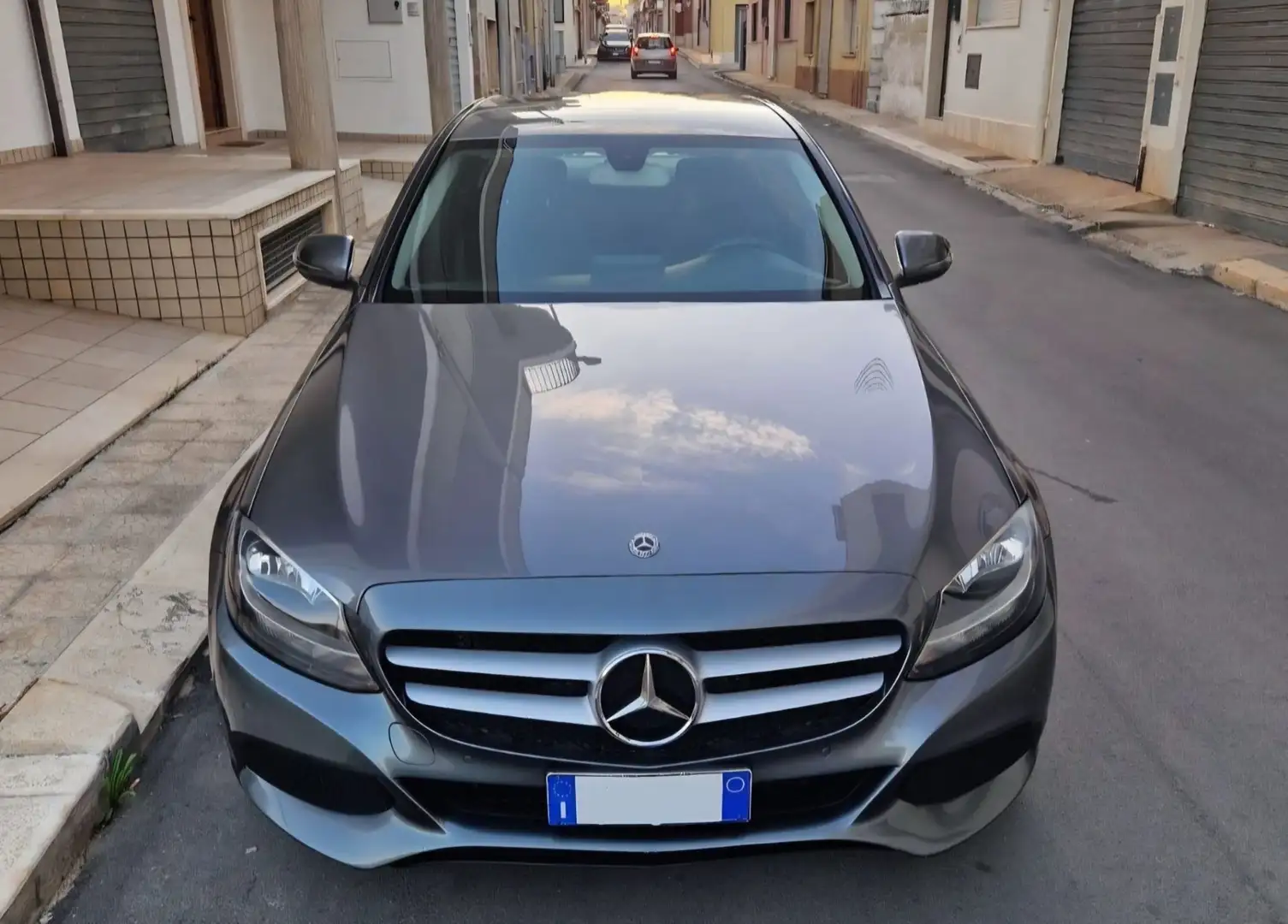 Mercedes-Benz C 180 Classe C-W205 2014 Berlina d (bt) Business auto Grigio - 1