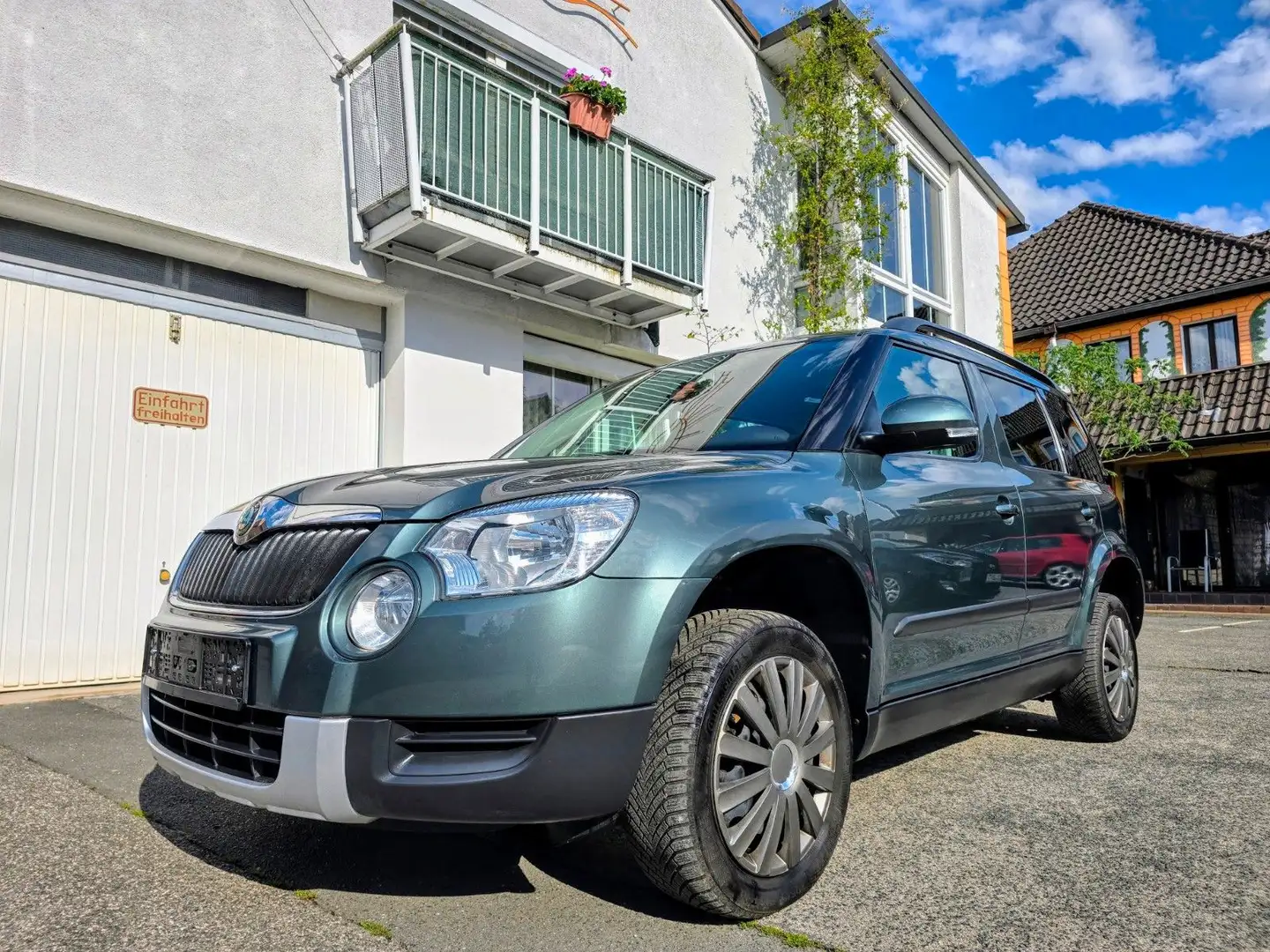 Skoda Yeti Active Plus Edition 4x4 *1-Hand* Grün - 2