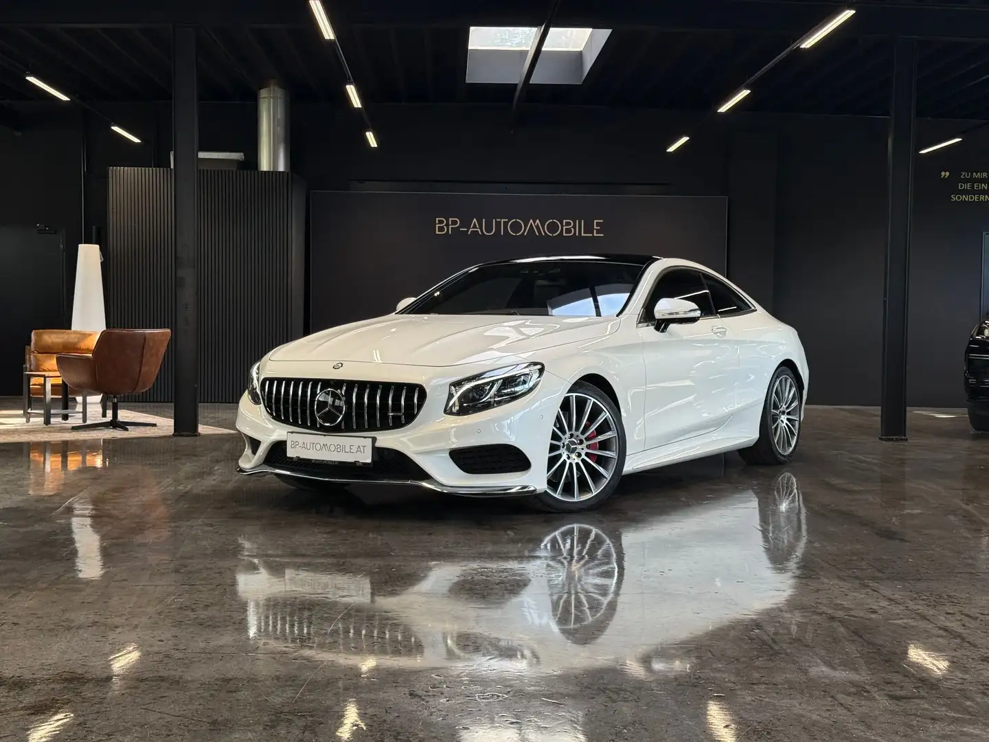 Mercedes-Benz S 500 S-Klasse Coupe S 500 4Matic AMG-Line Weiß - 1