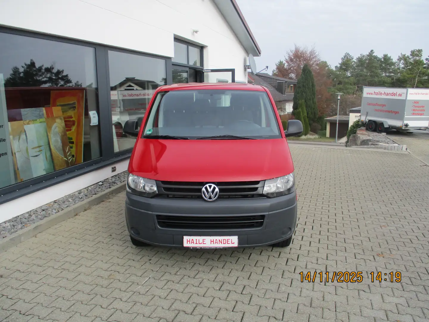 Volkswagen T 5 Kastenwagen Rot - 1