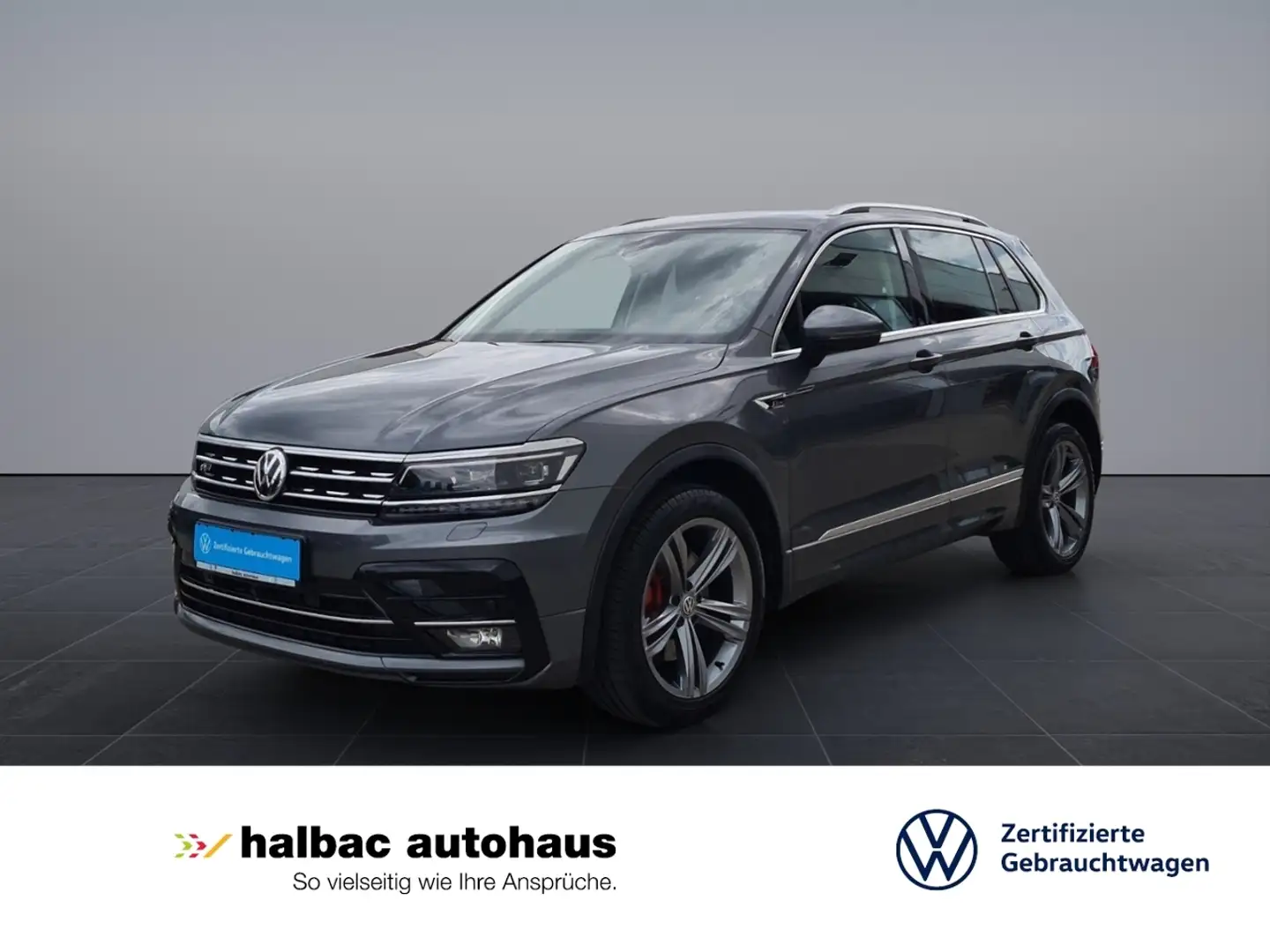 Volkswagen Tiguan 2.0 TSI DSG Highline+R-Line+AHK+LED+KAMERA+PDC+SH Grey - 1