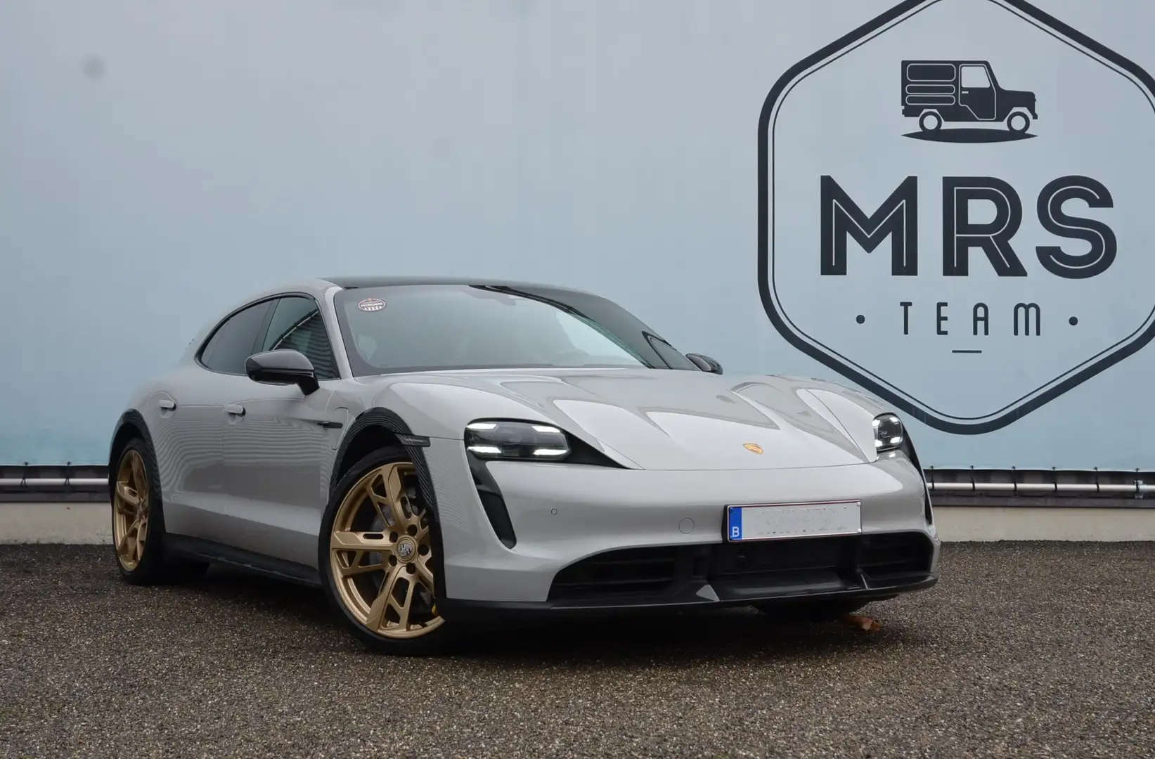 Porsche Taycan CROSS TURISMO TURBO S- PDCC - HUD- ACC- 99000€ Beige - 1