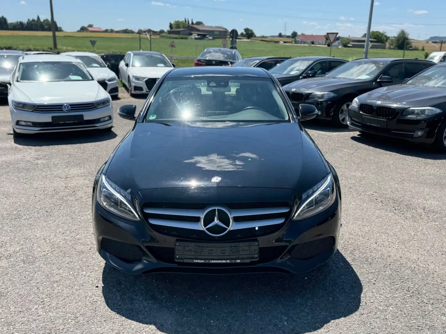 Mercedes-Benz C 220 BlueTec / d Limo. Navi Kamera LED PDC Eur6 Zwart - 2