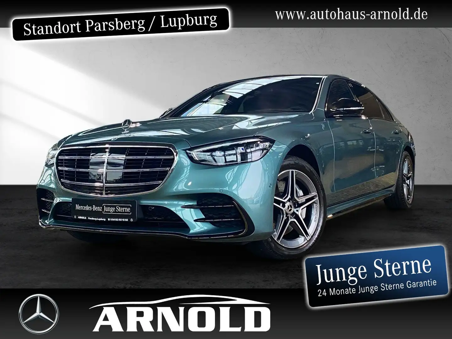 Mercedes-Benz S 450 S 450 d 4M lang AMG Line Pano HUD AIRM 360° Dist Серебристый - 1