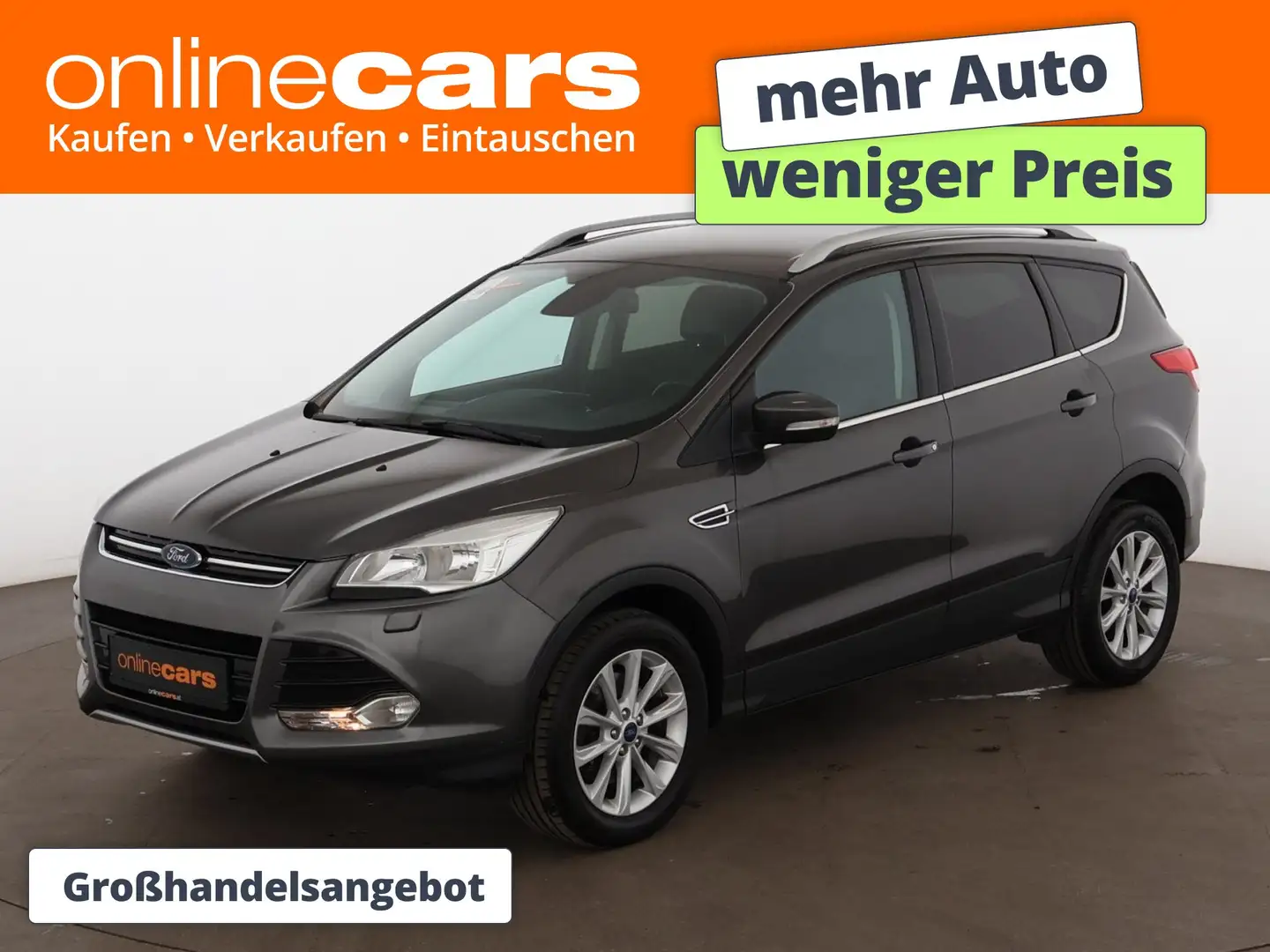 Ford Kuga 2.0 TDCi Titanium LEDER SITZHZG SPORTSITZE Grau - 1