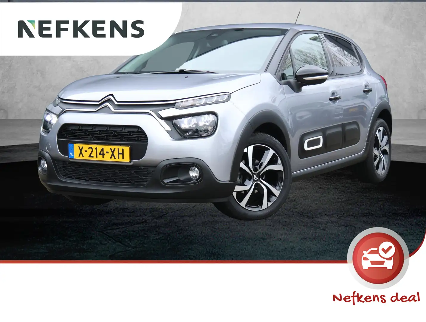 Citroen C3 1.2 82 pk Max | Camera | Stoelverwarming | Keyless Grau - 1