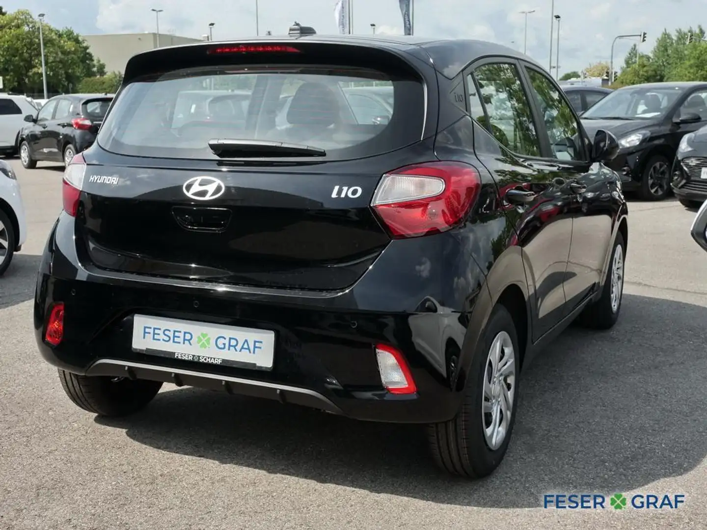 Hyundai i10 SELECT NAVI KAMERA LED-TFL CARPLAY KLIMA USB Schwarz - 2
