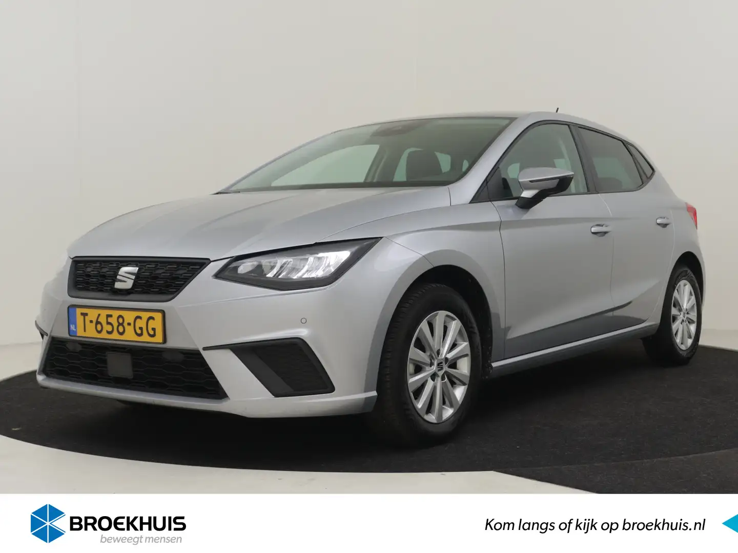 SEAT Ibiza 1.0 EcoTSI 96pk Style Business Intense | Stoelverw Zilver - 1
