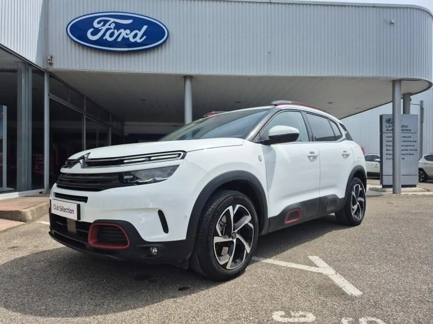 Citroen C5 Aircross Hybrid rechargeable 225ch C-Series ë-EAT8 Blanc - 1