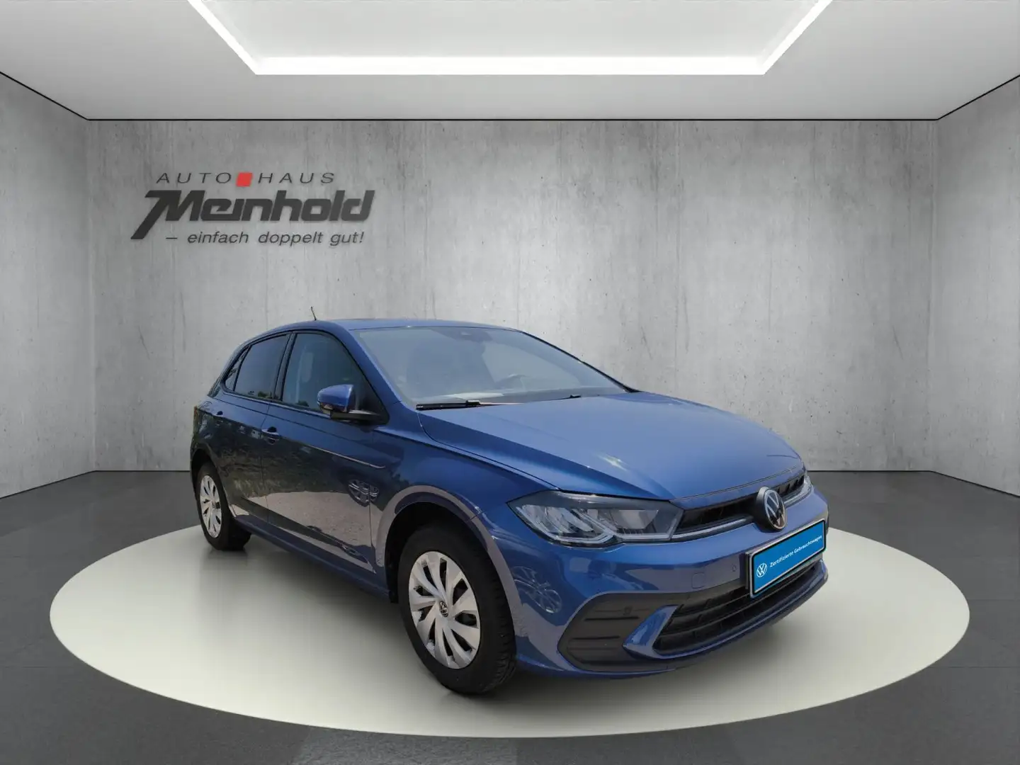 Volkswagen Polo 1.0 TSI Life, ACC, Navi, DAB, IQ.Drive Blau - 2