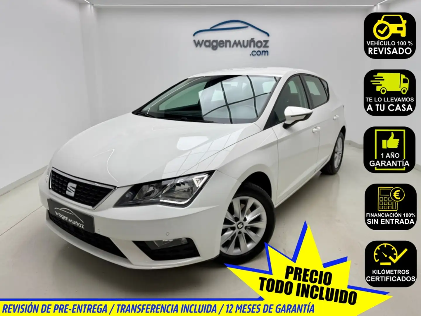 SEAT Leon 2.0TDI S&S Style 115 Blanco - 1