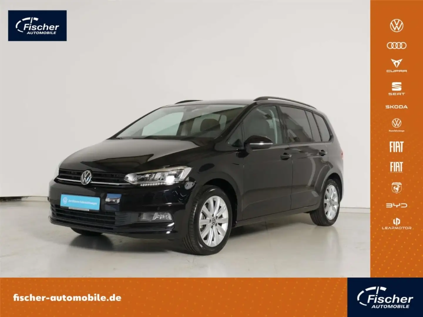 Volkswagen Touran 1.5 TSI Highline Black Style DSG NAV/LED Schwarz - 1