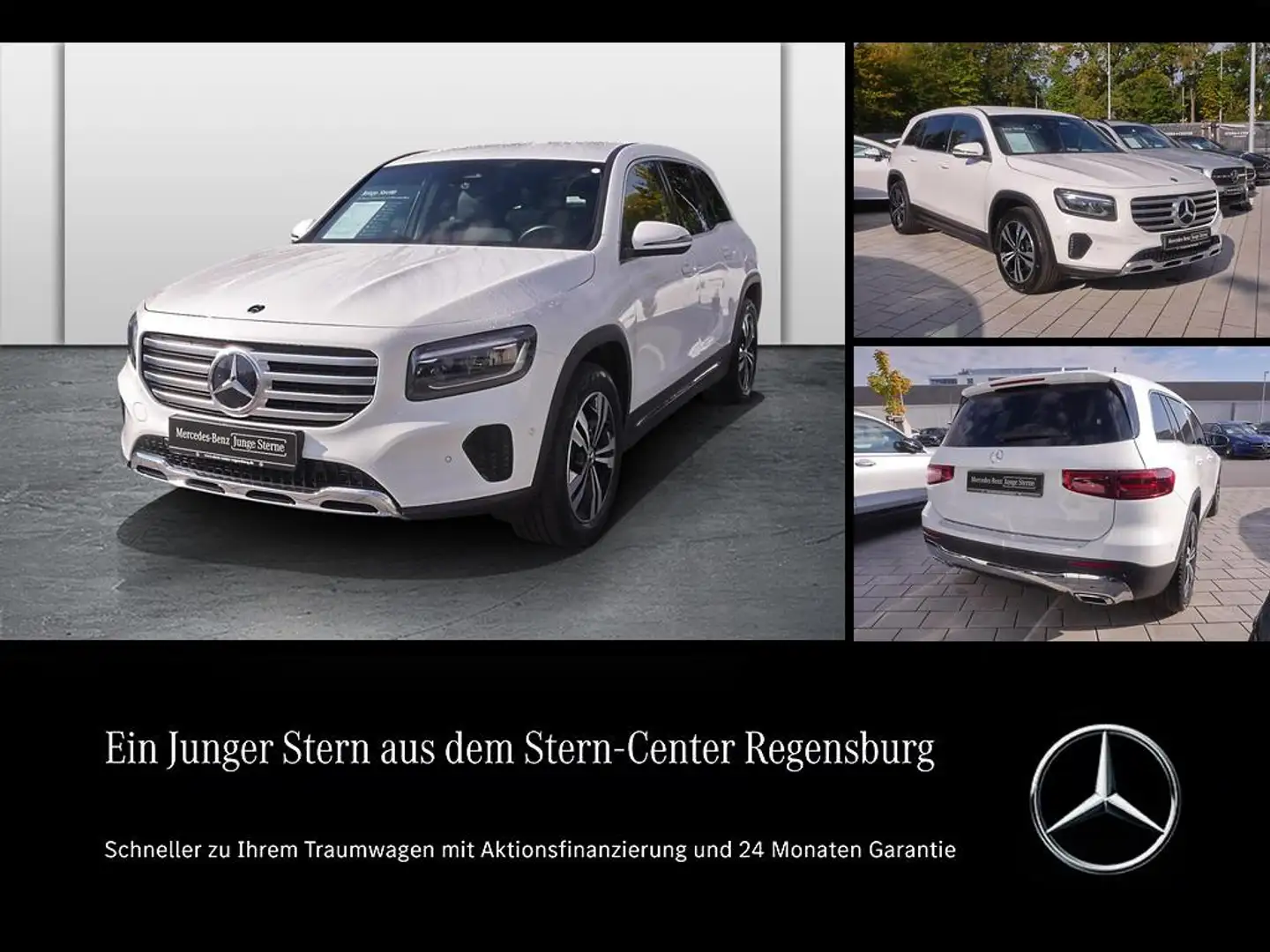Mercedes-Benz GLB 220 d 4M PROGRESSIVE+DISTRONIC+LED+KAMERA+++ Weiß - 1