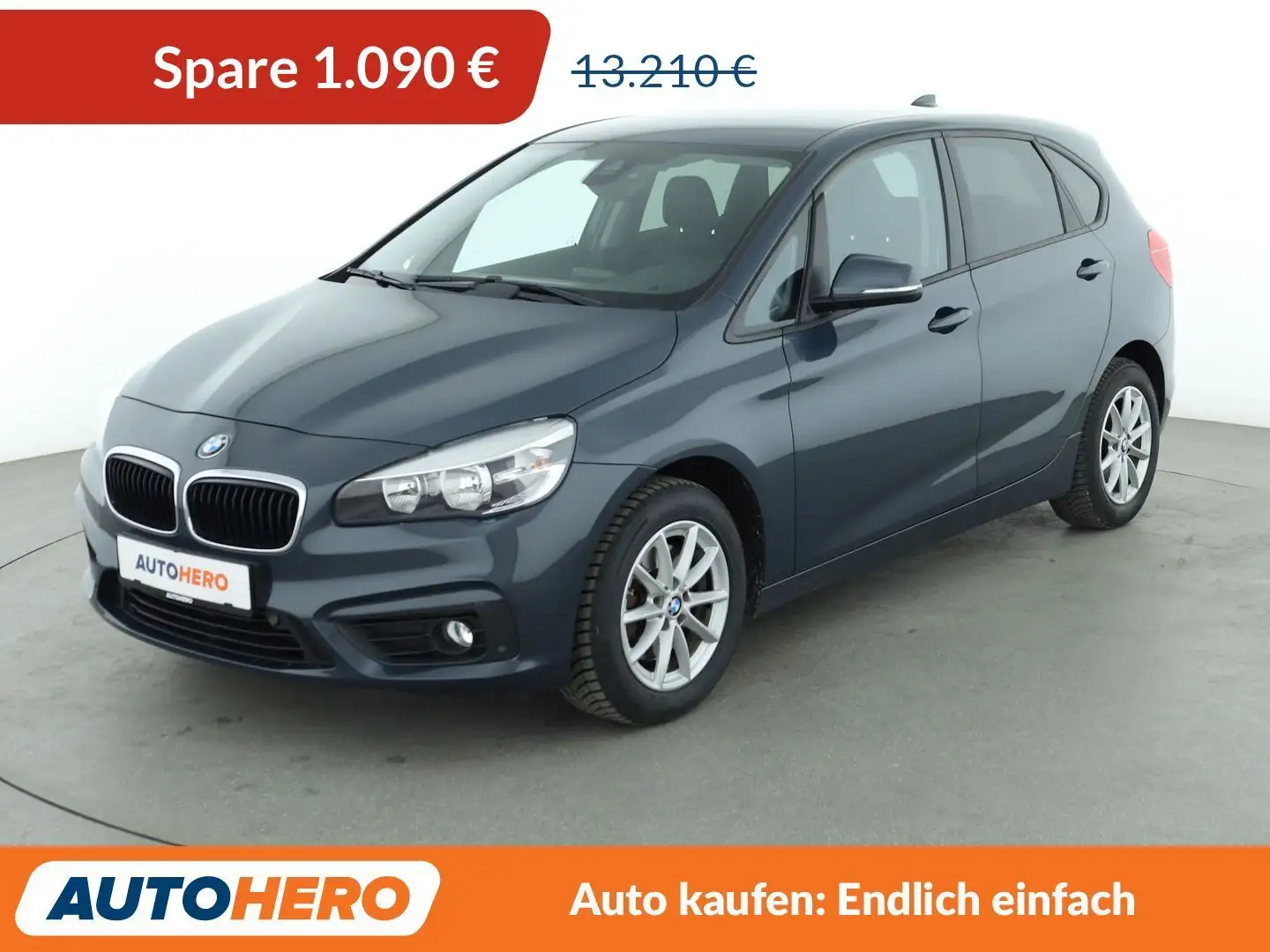 BMW 218 218i Active Tourer Basis *TEMPO*PDC*SHZ* Grau - 1