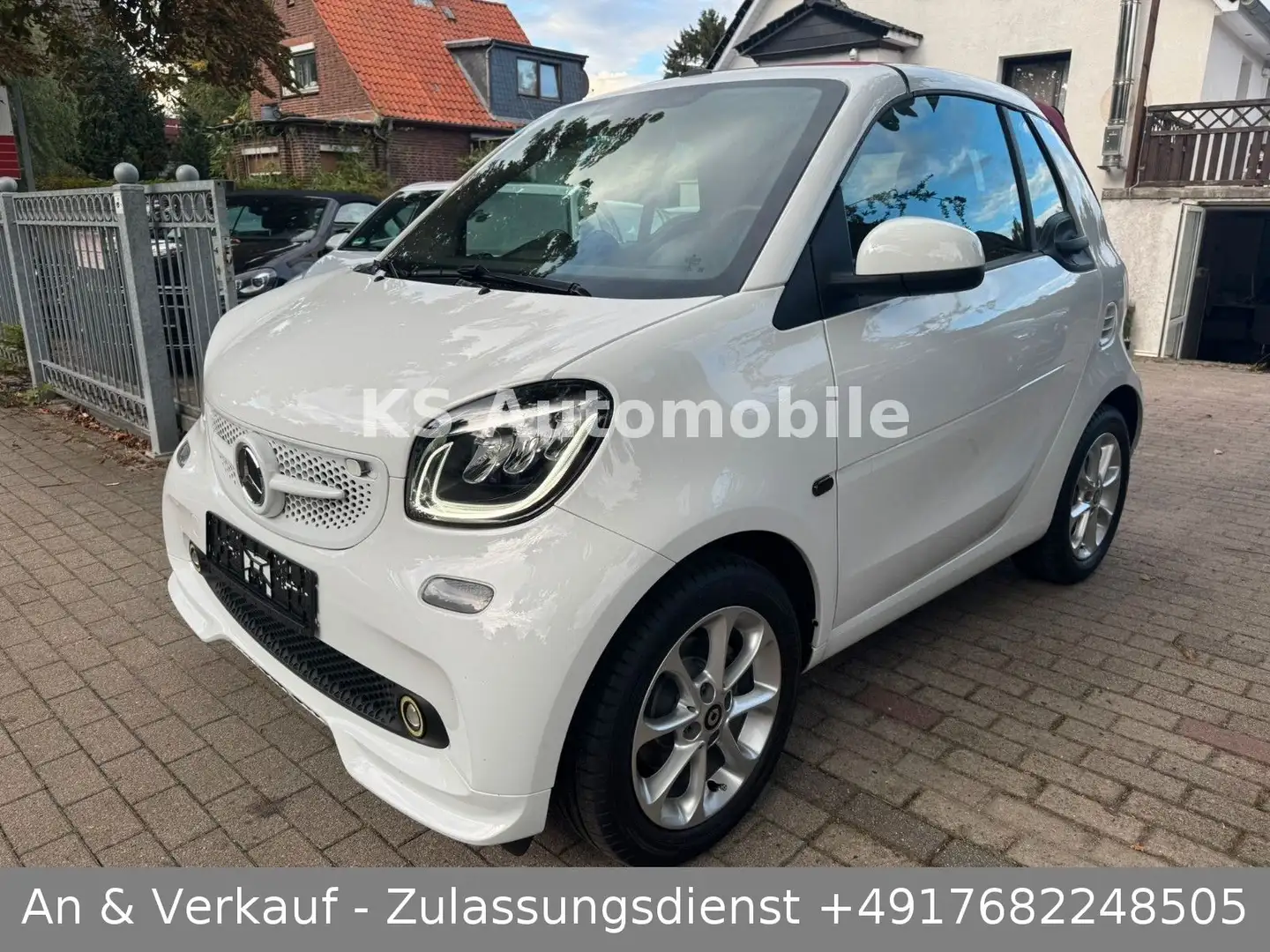 smart forTwo CABRIO/LED/SITZH/KLIMA/GARANTIE Blanc - 1