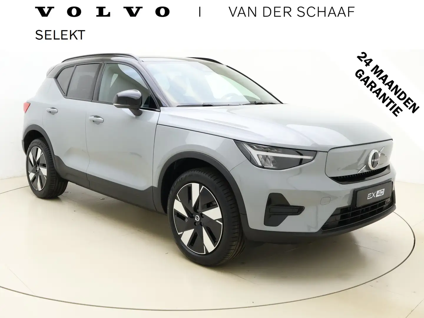 Volvo EX40 Extended Range Plus 82 kWh / Stoel /- en stuurverw Grijs - 1