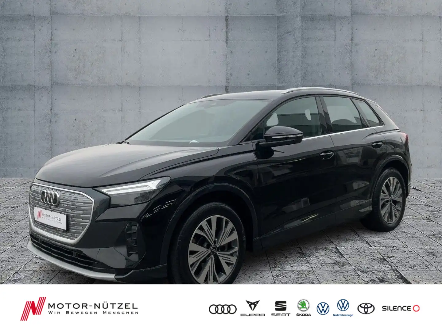 Audi Q4 e-tron 40 ADVANCED LED+NAVI+ACC+HuD+SONOS+SHZ Schwarz - 1