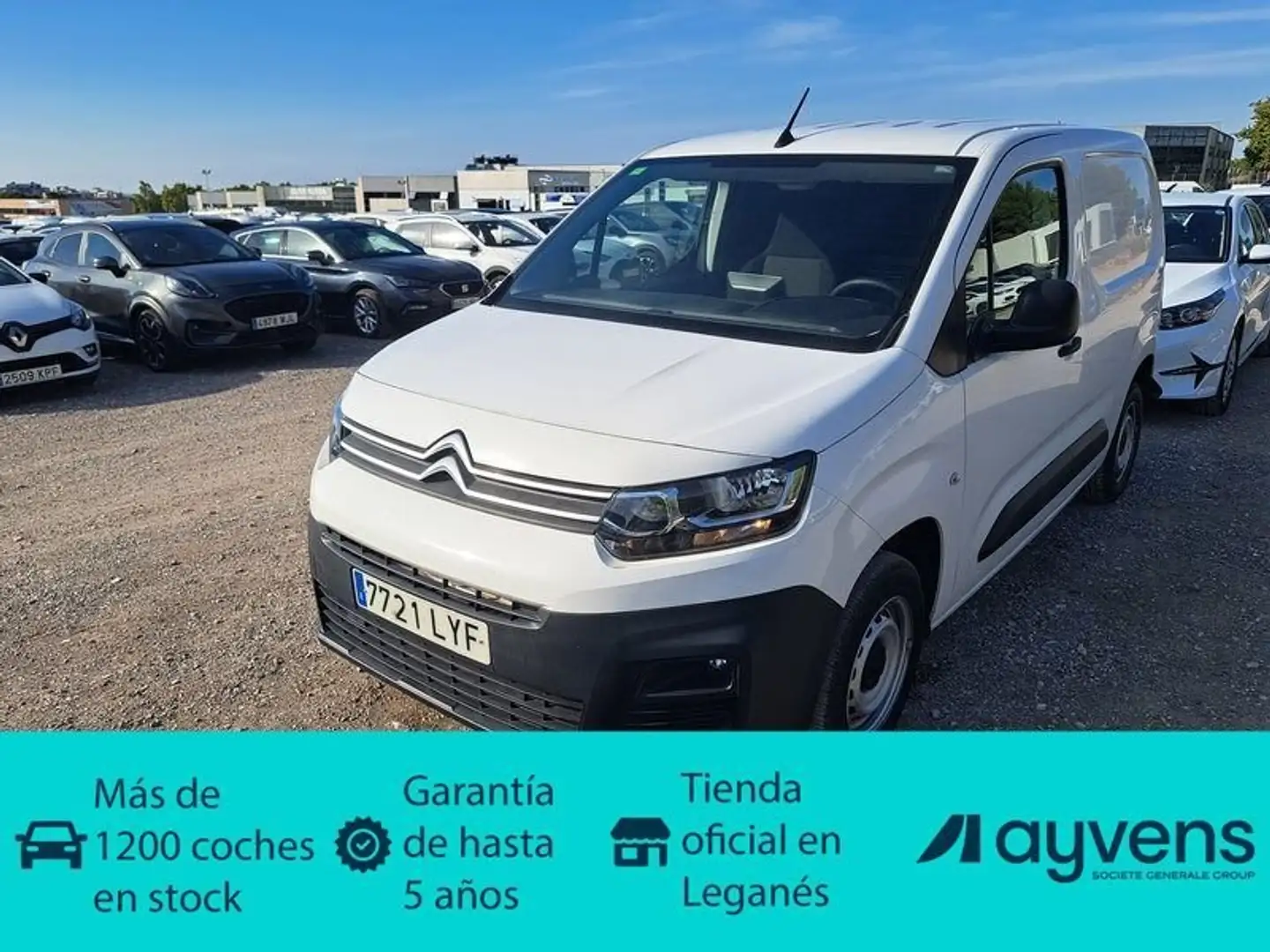 Citroen Berlingo Van BlueHDi S&S Talla M Club 100 Blanco - 1